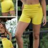SHORT AMARILLO