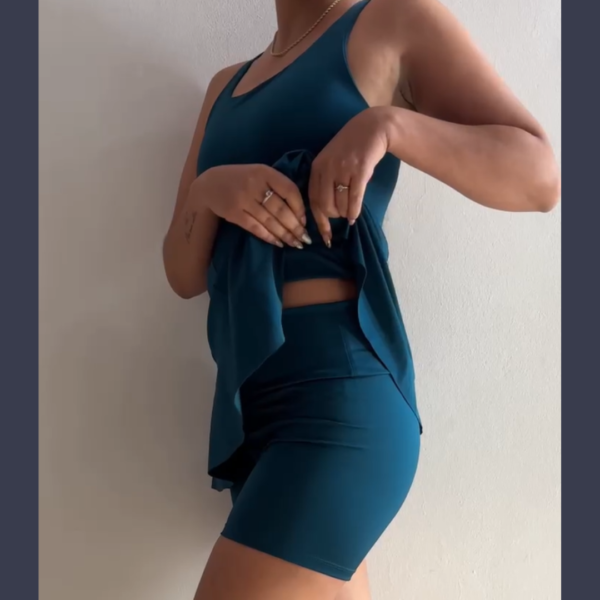 VESTIDO CON SHORT